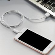 Кабель для Apple Hoco X1 Rapid (USB - Lightning) белый — 2