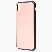 Чехол-накладка STC004 для Apple iPhone XR (розово-золотистая) — 2