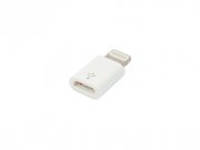 Адаптер (переходник) VIXION AD49 (micro-USB - Lightning) белый — 3