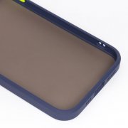 Чехол-накладка PC041 для Apple iPhone 12 Pro (черно-фиолетовая) — 3