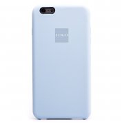 Чехол-накладка ORG Soft Touch для Apple iPhone 6S Plus (тускло-синяя) — 1