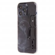 Чехол-накладка - SC332 для Apple iPhone 14 Pro (черная) — 3