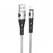 Кабель для Apple Hoco U105 (USB - lightning) (серый)