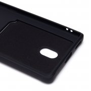 Чехол-накладка - SC304 с картхолдером для Huawei  Honor X9a (217949) (черная) — 3