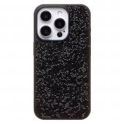 Чехол-накладка - PC071 POSH SHINE для Apple iPhone 15 Pro россыпь кристаллов (226895) (черная)