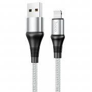 Кабель для Apple Hoco X50 Excellent (USB - lightning) (серый) — 1