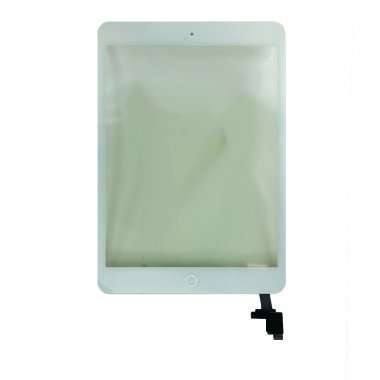 Тачскрин (сенсор) для Apple iPad mini 2 Retina с кнопкой (белый) &mdash; 1