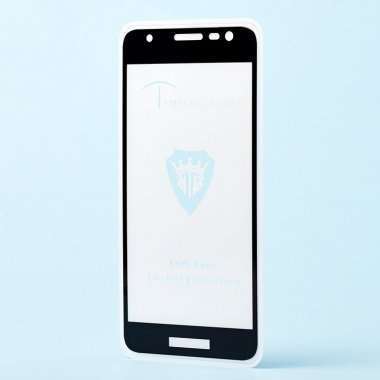 Защитное стекло для Samsung Galaxy J2 Core (2018) J260F (полное покрытие)(черное) &mdash; 2