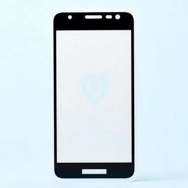 Защитное стекло для Samsung Galaxy J2 Core (2018) J260F (полное покрытие)(черное) &mdash; 1