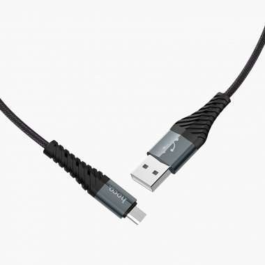 Кабель HOCO X38 Cool Charging (USB - micro-USB) черный (1 метр) &mdash; 2