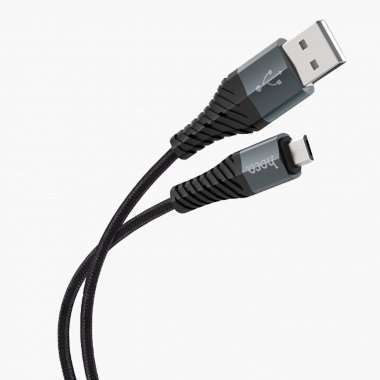 Кабель HOCO X38 Cool Charging (USB - micro-USB) черный (1 метр) &mdash; 1