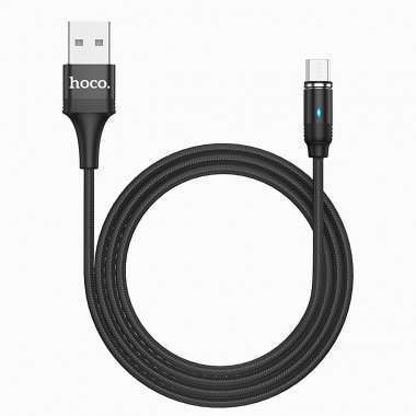 Кабель HOCO U76 магнитный (USB - micro-USB) черный — 9