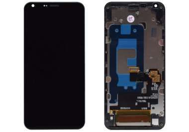 Дисплейный модуль с тачскрином для LG Q6+ (M700) (черный) — 1