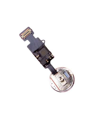 Шлейф для Apple iPhone 7 на кнопку Home в сборе (серебристый) Премиум &mdash; 2