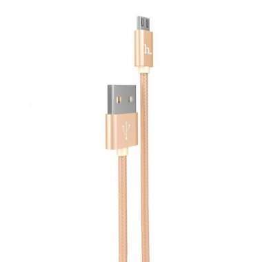 Кабель Hoco X2 Rapid (USB - micro-USB) золотистый — 1