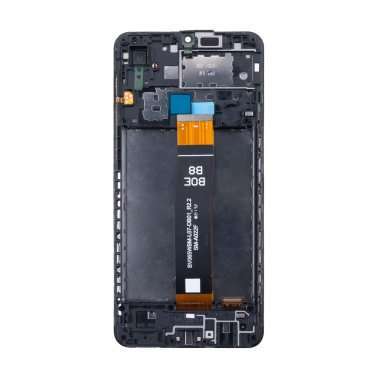 Дисплейный модуль с тачскрином для Samsung Galaxy A02 (A022G) (черный) (AA) — 3