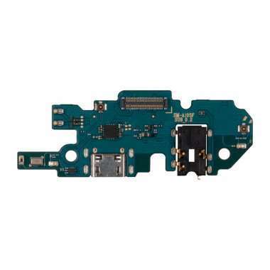Шлейф для Samsung Galaxy A10 (A105F) плата на разъем зарядки/разъем гарнитуры/микрофон Премиум &mdash; 1