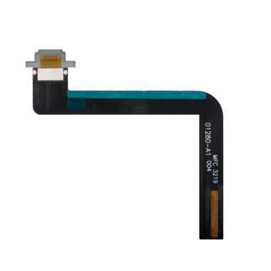 Шлейф для Apple iPad 10.2 2019 на разъем зарядки (белый) &mdash; 2