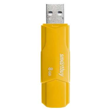 USB-флеш 8GB SmartBuy CLUE (желтая) — 5