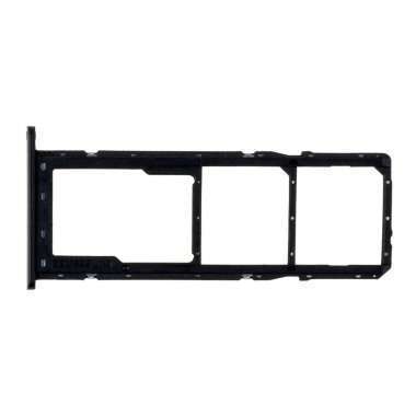 Контейнер SIM для Samsung Galalxy A11 (A115F) (черный) &mdash; 1