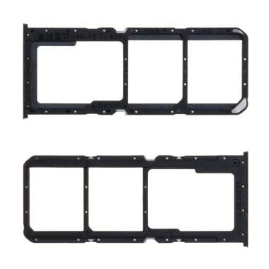 Контейнер SIM для Realme 8 (черный) — 1