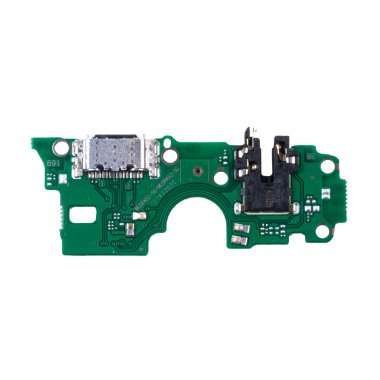 Шлейф для OPPO A55 (4G) плата на разъем зарядки/разъем гарнитуры/микрофон &mdash; 2