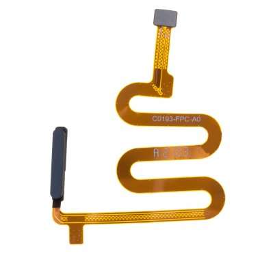 Шлейф для Tecno Pova 2 + сканер отпечатка пальца (черный) &mdash; 1