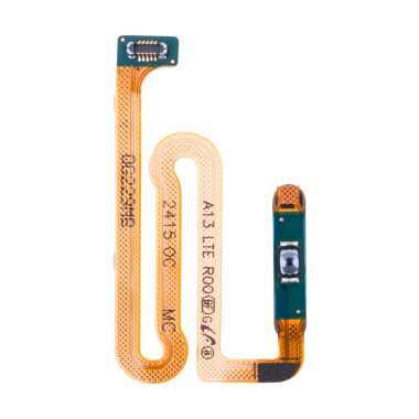 Шлейф для Samsung Galaxy A13 (A135F) + сканер отпечатка пальца (черный) — 2