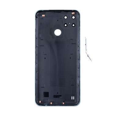 Задняя крышка для Realme C21Y (голубая) &mdash; 1