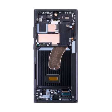 Дисплейный модуль с тачскрином для Samsung Galaxy S23 Ultra (S918B) (черный) — 1
