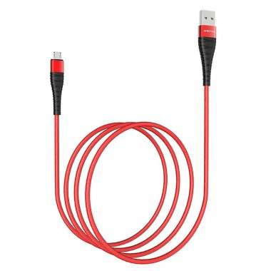 Кабель Borofone BX32 Munificent (USB - micro-USB) красный — 6