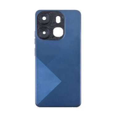 Задняя крышка для Tecno Spark Go 2023 (черная) — 2