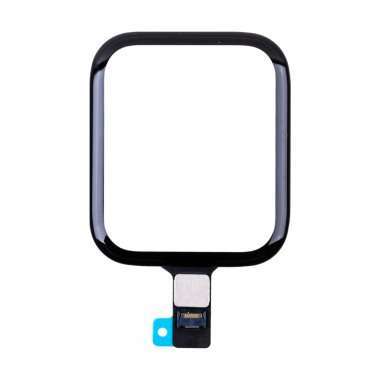 Стекло с тачскрином для Apple Watch 4 44 mm в сборе с OCA пленкой (черное) — 2