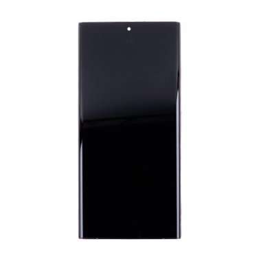 Дисплейный модуль с тачскрином для Samsung Galaxy S22 Ultra (S908B) (бордовый) (OLED) &mdash; 2