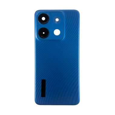 Задняя крышка для Infinix Smart 7 (голубая) премиум &mdash; 2