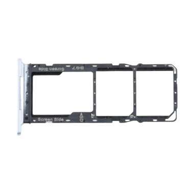 Контейнер SIM для Tecno Spark 20C серебристый) — 2